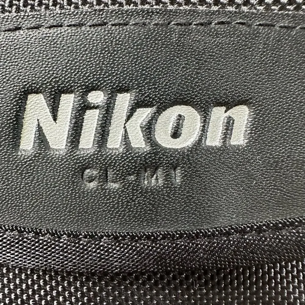 Nikon Lens Bag Carrying Case Black With Strap‎ Preowned